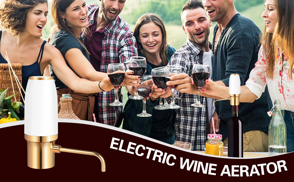 electric wine aerator pourer