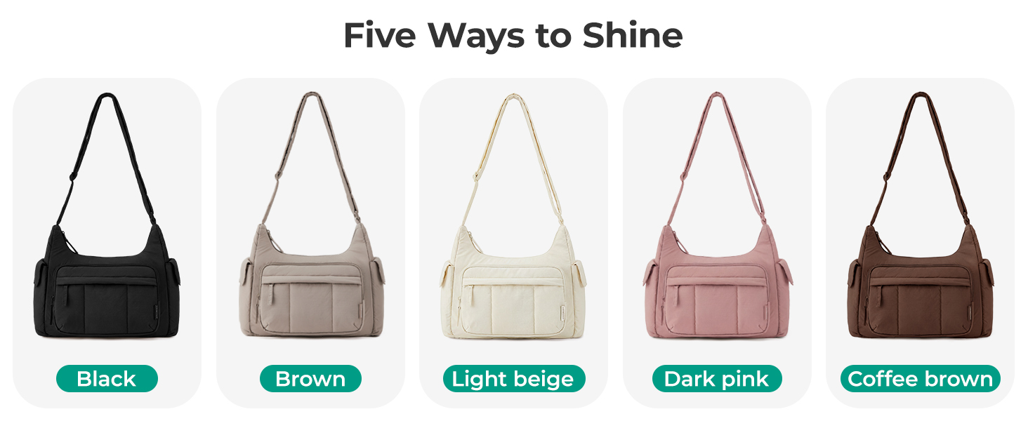 BAGSMART camera sling bag