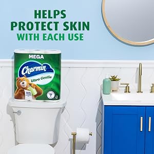 Charmin Ultra Gentle helps protect skin with each use
