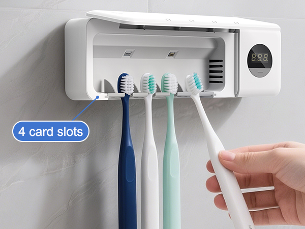 hulmay smart toothbrush holder