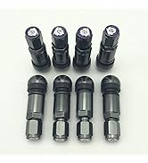 Z-oneMart 8pcs Car Tubeless Tire Valve Stem Bolt-in Aluminum Alloy Explosion Proof Wheel Tire TPM...