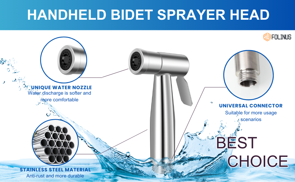bidet sprayer head