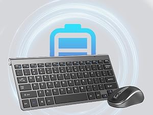 2.4Ghz wireless keyboard and mouse mini travel
