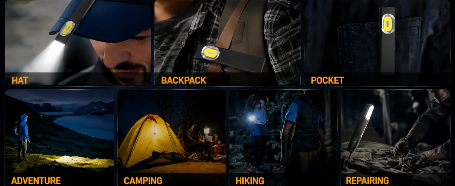 edc flashlight rechargeable