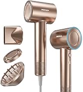 PRITECH Ionic High Speed Hair Dryer, Hair Oil-Infused Blow Dryer with Magnetic Attachments, Smart...