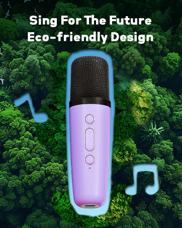 Portable Bluetooth Speaker with Wireless Microphone