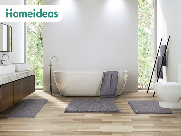 bathroom rugs sets 3 piece