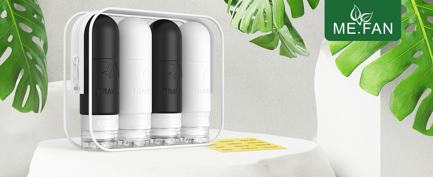 ME.FAN Travel Bottles for Toiletries