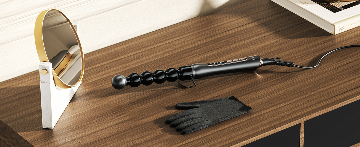 beach waves curling iron
