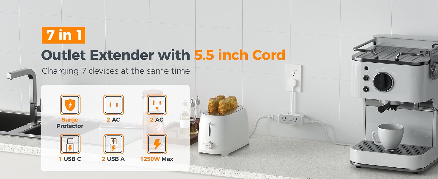 flat extension cord