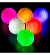THIODOON Glow in The Dark Golf Balls Light up Led Golf Balls Night Golf Gift Sets for Men Kids Wo...
