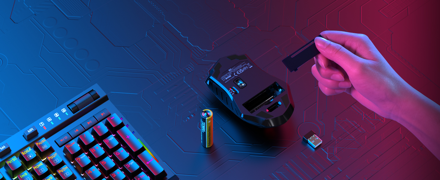 bluetooth gaming mouse