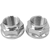 Mysttoo 2PCS Front Wheel Axle Nut Shaft Spindle Nuts Compatible with Honda Accord CR-V Odyssey Pi...