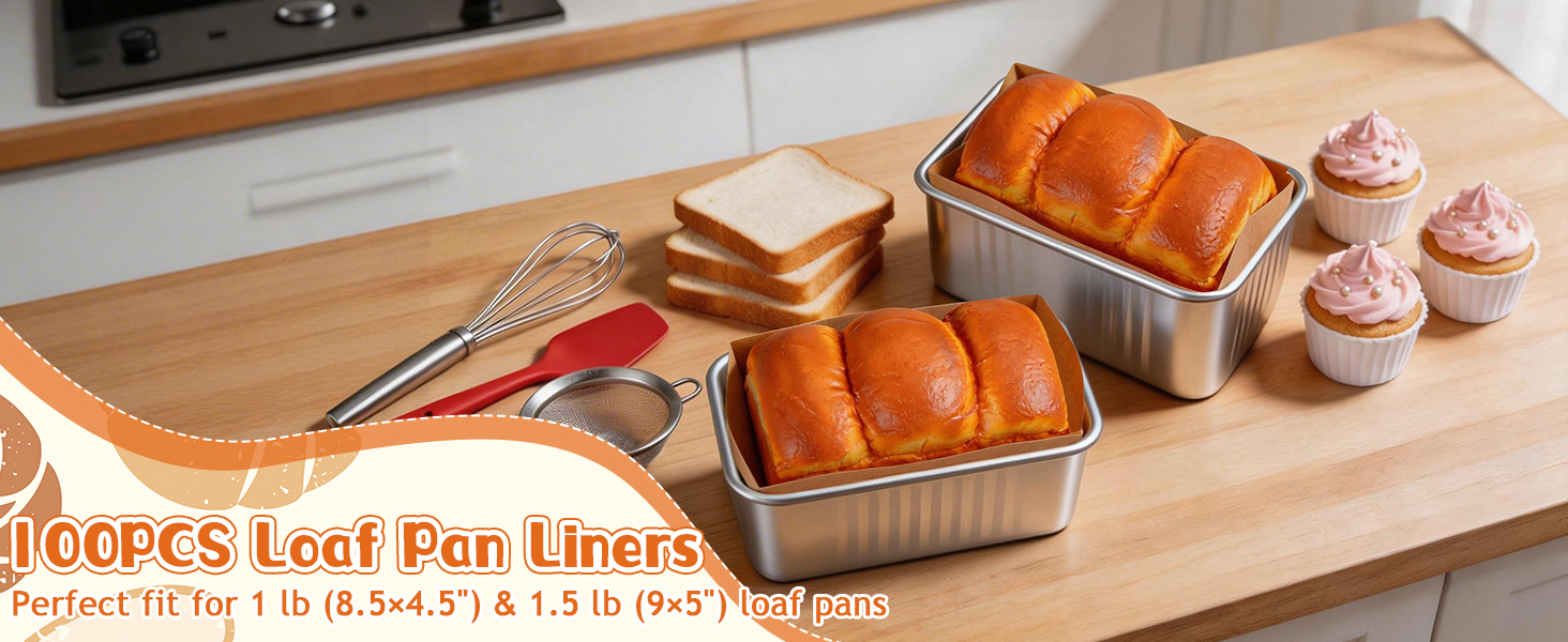 loaf pan liners
