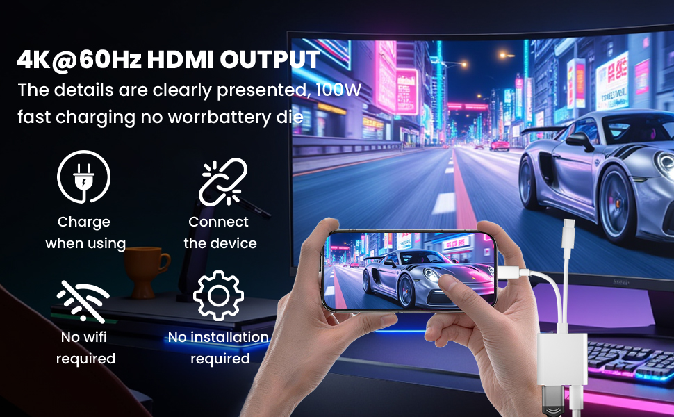 adaptor from hdmi to usb c