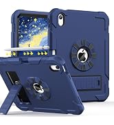AVAKOT Case for iPad 11th Generation A16 (2025)/ iPad 10th Gen (2022) 10.9 Inch – Built-in Pencil...