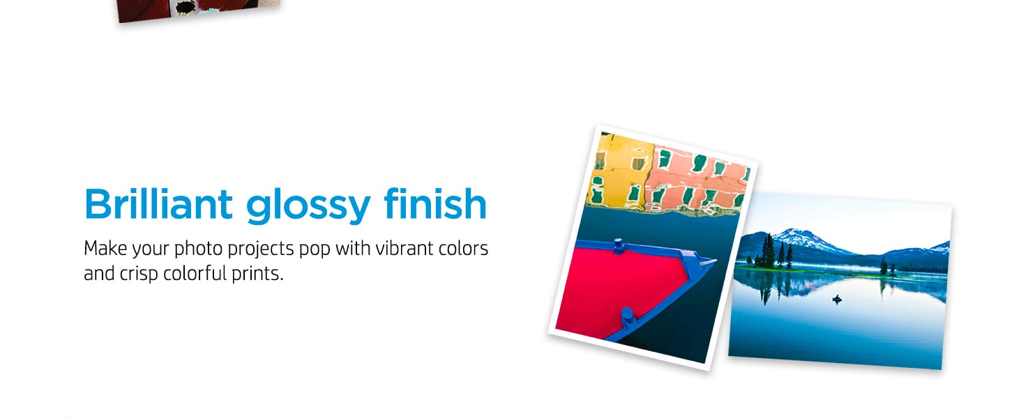glossy photo paper printing vibrant colorful prints