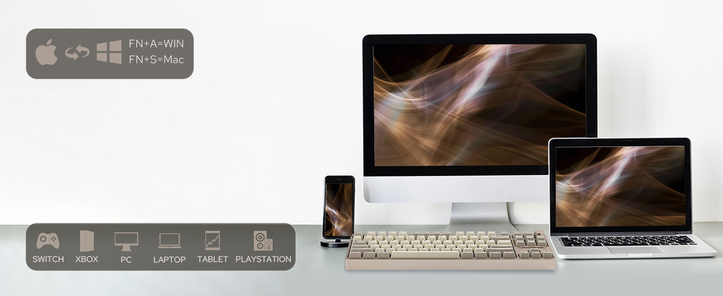 P87 Wireless Gaming Keyboard