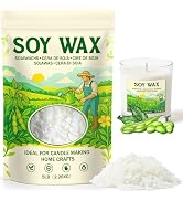 NORVENCE Soy Wax for Candle Making, Natural Soy Wax Flakes 5lb, Premium Candle Wax for DIY Candle...