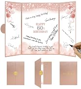60th birthday guest book 60 birthday decorations for women