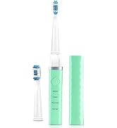 Pop Sonic USB Charge Anywhere Rechargeable Toothbrush (Green) - Up to 40,000 Brush Strokes/Minute...