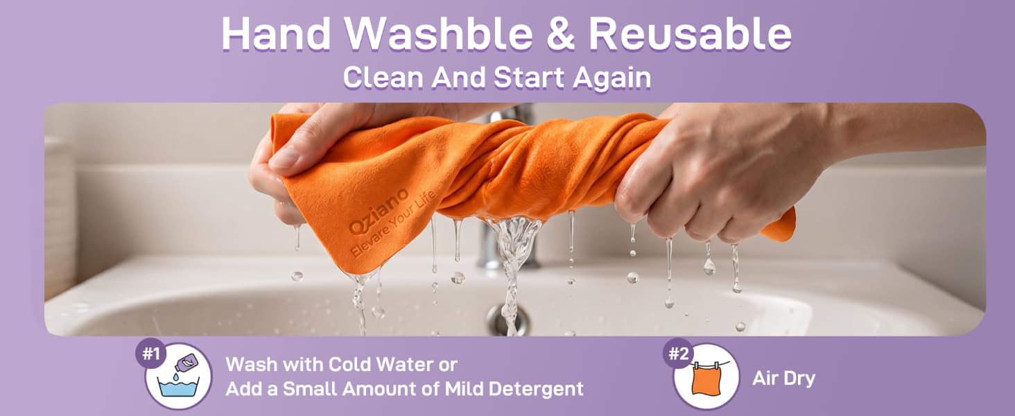 Hand Washble & Reusable