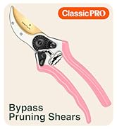 ClassicPRO Bypass Garden Shears, Pruners for Gardening, Hand Pruners, Clippers for Women