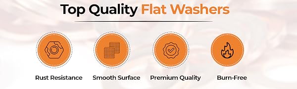 copper flat washers
