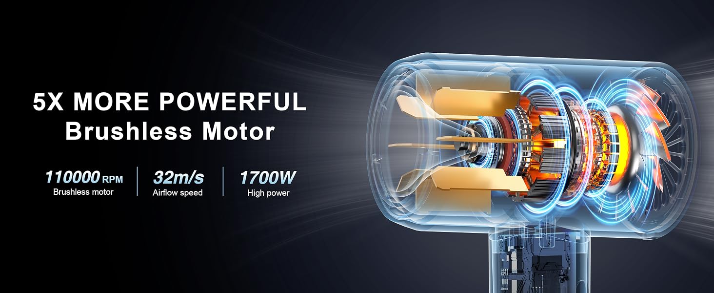 1700w hair dryer