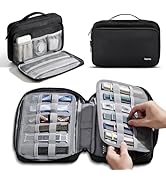 Linpr Watch Band Organizer Bag Compatible with 36 Straps, Waterproof Oxford Watch Band Holder for...