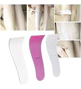 Portable Hair Wax Removal Spatulas, 5Pcs Random Colors, Non-Stick Wax Applicator, Reusable Scrape...