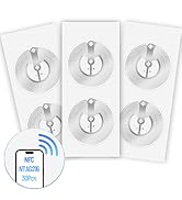 30PCS NFC Tags NTAG216 Chip, Programmable NFC Stickers with Adhesive Labels - 888 Bytes Memory, R...
