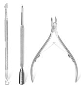 silver cuticle nippers
