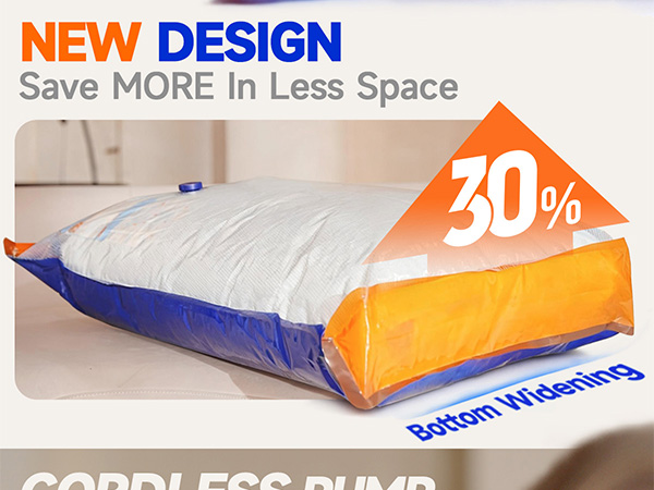 Vacuum Storage Bags with Rechargeable Cordless Pump vacuum seal bags for clothing