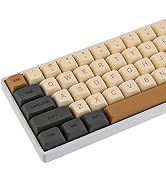Owpkeenthy WHYSP XDA Profile PBT Keycaps 60 Percent, 125 Keys Custom Gaming Keycaps Compatiable f...