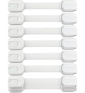 Child Safety Strap Locks (10 Pack) Baby Locks for Cabinets and Drawers, Toilet, Fridge & More. 3M...