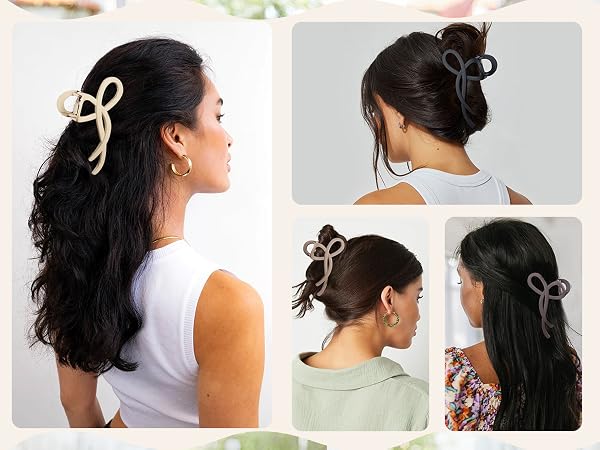 bow clips women