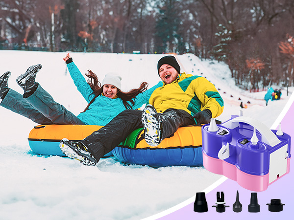 Inflatable ski cushion