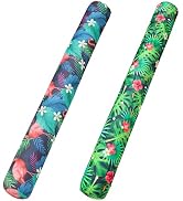 FindUWill Inflatable Swim Pool Noodles, 2 Pack Soft Fabric Covered Large Swim Noodles, Premium Bu...