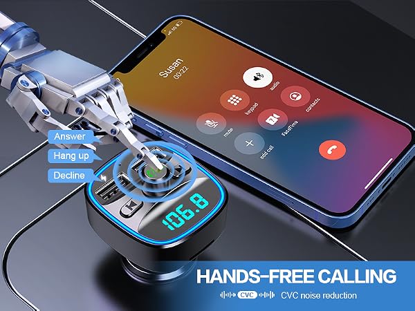 Hands-free calling