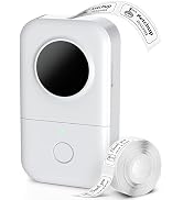 Phomemo D30 Label Printer, Bluetooth Wireless Mini Pocket Smartphone Label Maker Machine with Tap...