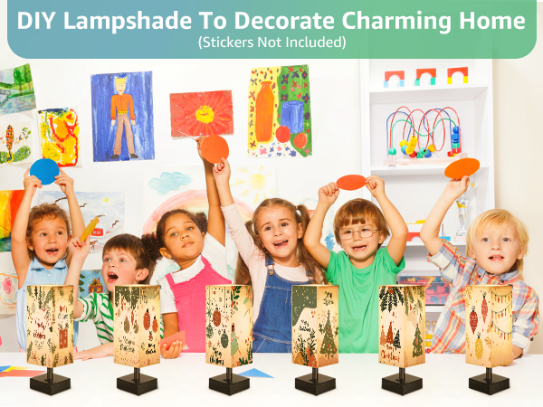 DlY Lampshade To Decorate Charming Home