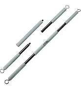 Resistance Band Bar for Fitness – Workout Bar for Exercise, Squat, Biceps, Triceps, Shoulders, Ba...