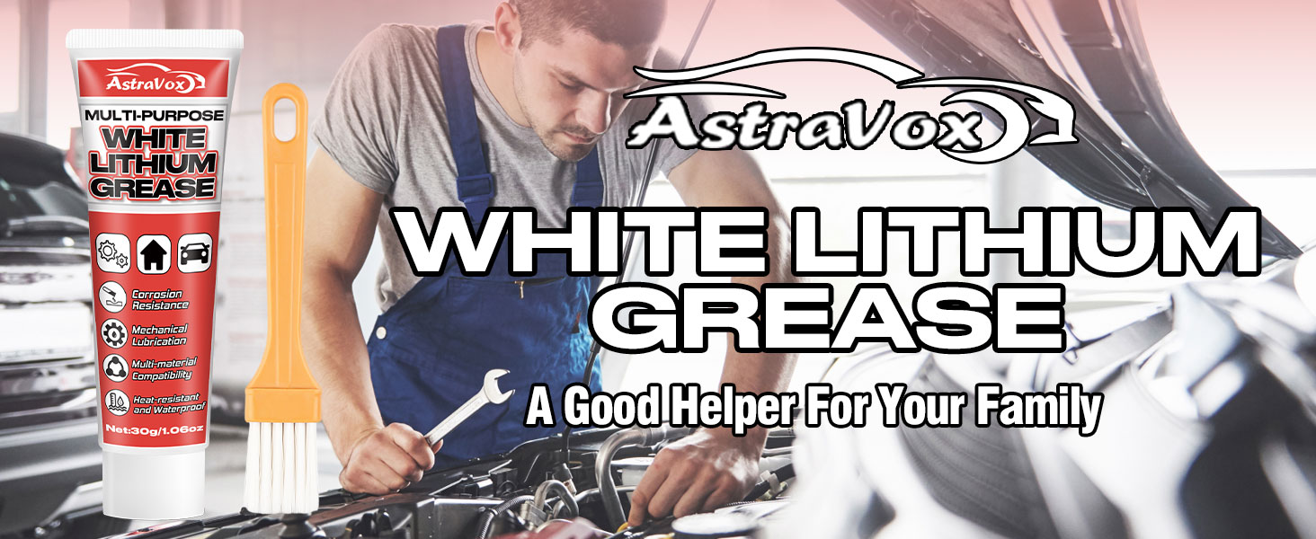 white lithium grease