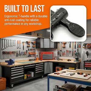 Ergonomic T-Handle – Superior Leverage
