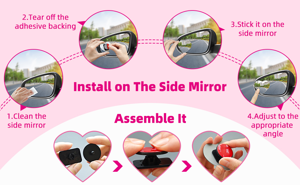 heart car accessories