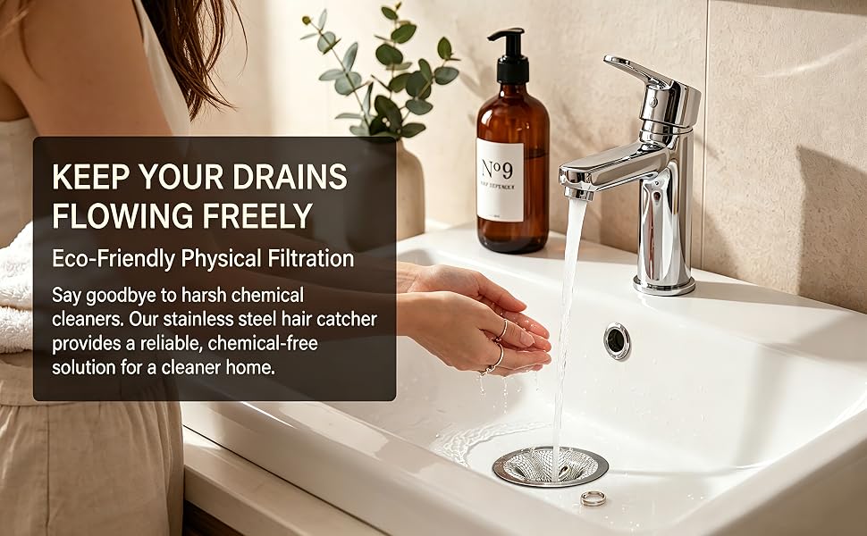 bathroom sink drain strainer keeps your drains flowing freely
