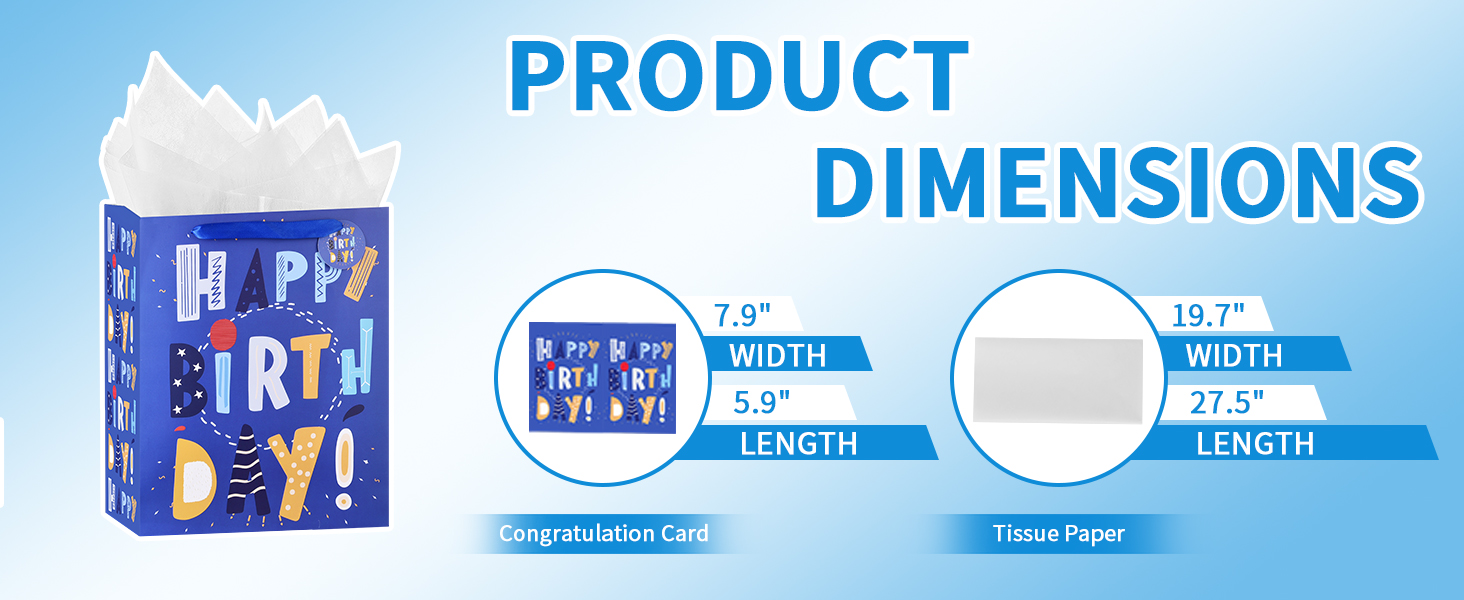 product dimensions