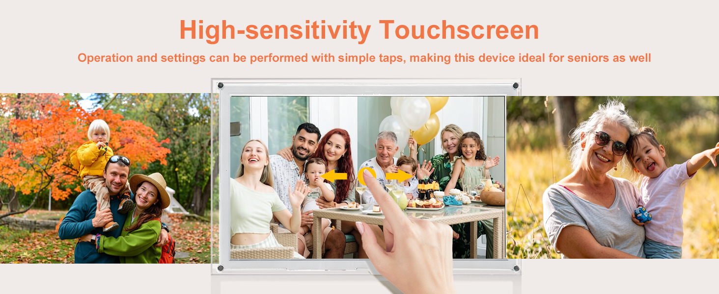 high-sensitivity touchscreen