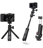 YINGSHIJIANG Portable Cell Phone Tripods & Desktop Tripod & Extendable Selfie Stick (18-45cm), 36...
